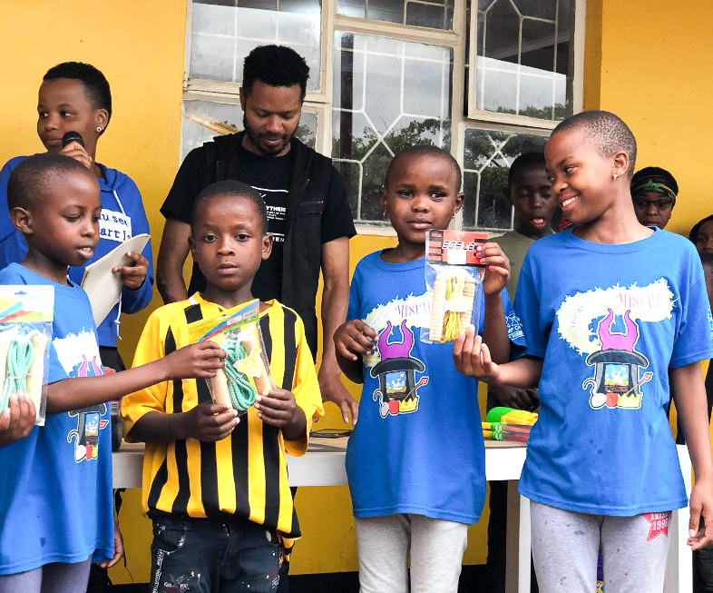 Jump ropes for orphans in Tanzania